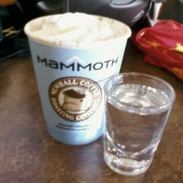Grumpy's Shot with a Hot Cocoa Chaser