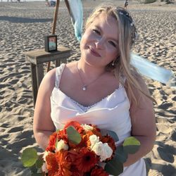 Glam By Karlaa - Bride with makeup done after ceremony