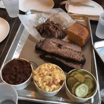 Hometown Bar-B-Que - Brisket and lamb belly. Sides: beans, mac & cheese, whiskey sour pickles. - Barbeque Near Me - Brooklyn, New York