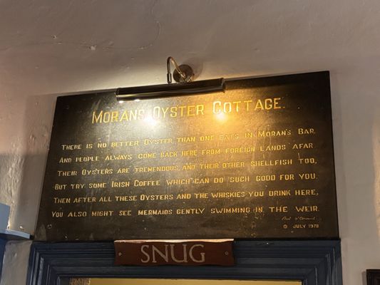 Moran's Oyster Cottage by null