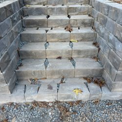 Dean's Construction - RETAINING WALL STEPS AFTER