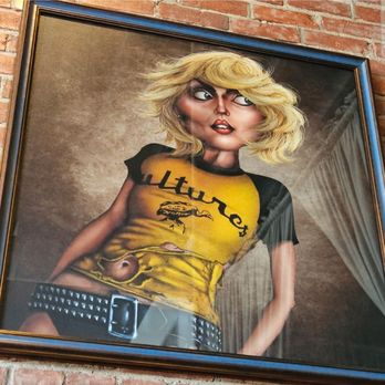 Osteria - Stylized art of Debbie Harry (Blondie) - Italian Near Me - Oklahoma City, Oklahoma
