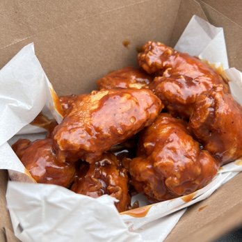 Ikonic Wings - Sweet honey BBQ (or something like that) - Chicken Wings Near Me - Lacey, Washington Ikonic Wings - Sweet honey BBQ (or something like that) - Chicken Wings Near Me - Lacey, Washington