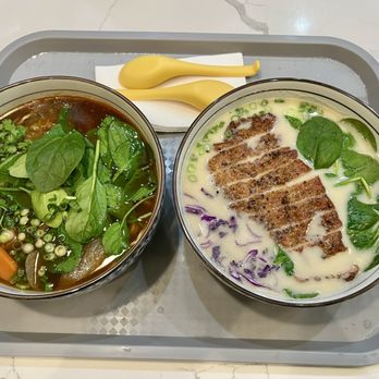 Ever After Tearoom & Eatery - Pork Chop Noodle Soup 花香排骨湯麵 - Shaved Ice Near Me - Irvine, California