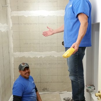Mike Reed Tile - Mike (right) and Dolores (left) - Tiling Near Me - Tarzana, California Mike Reed Tile - Mike (right) and Dolores (left) - Tiling Near Me - Tarzana, California