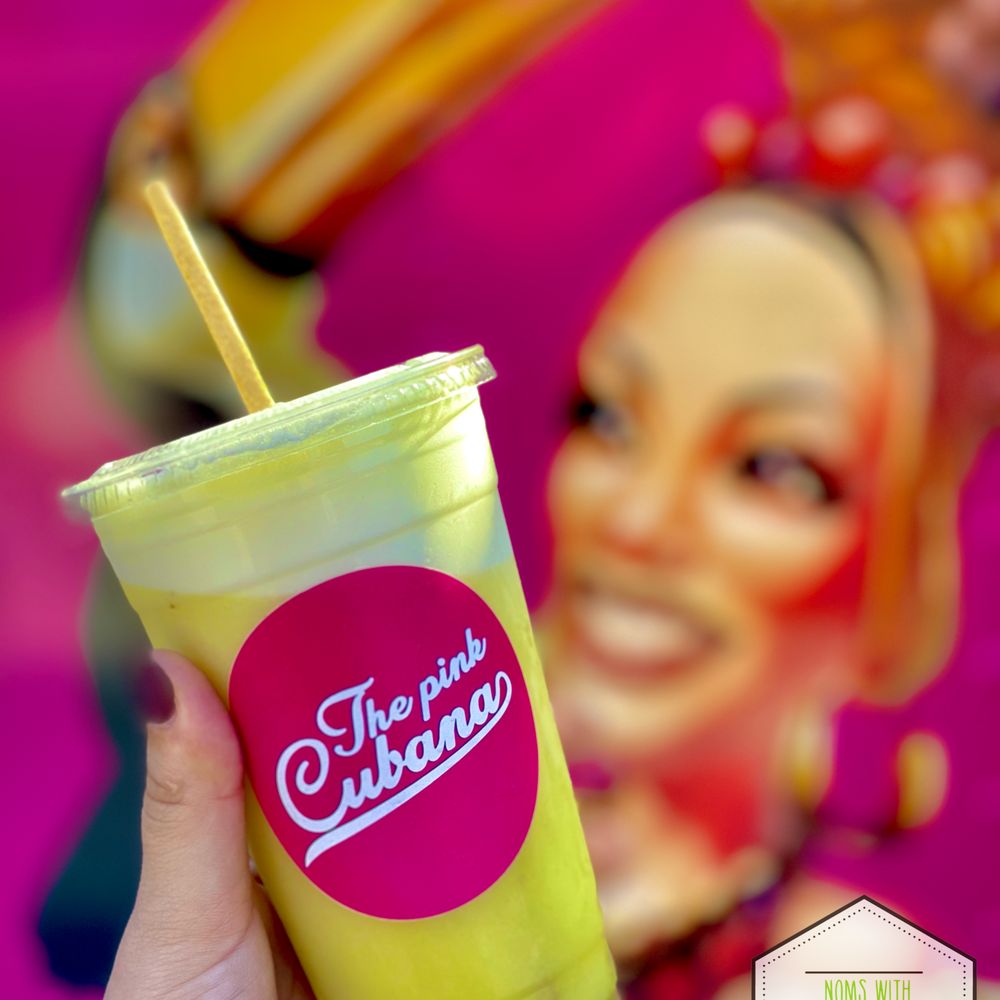 The Pink Cubana - Pineapple Juice - Cuban Near Me - Miami, Florida The Pink Cubana - Pineapple Juice - Cuban Near Me - Miami, Florida