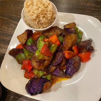 Sum Dang Good Chinese - Eggplant with Garlic Sauce - Chinese Near Me - Dallas, Texas