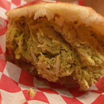 La Latina - Arepa chicken avocado salad - Tapas/Small Plates Near Me - Miami, Florida La Latina - Arepa chicken avocado salad - Tapas/Small Plates Near Me - Miami, Florida