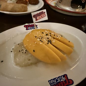 Tum Pok Pok - Mango sweet sticky rice - Thai Near Me - Atlanta, Georgia Tum Pok Pok - Mango sweet sticky rice - Thai Near Me - Atlanta, Georgia