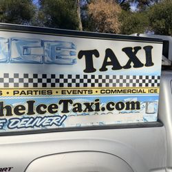 The Ice Taxi ice delivery service