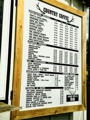 Menu photo 1 Country Coffee - Gresham Gresham, OR