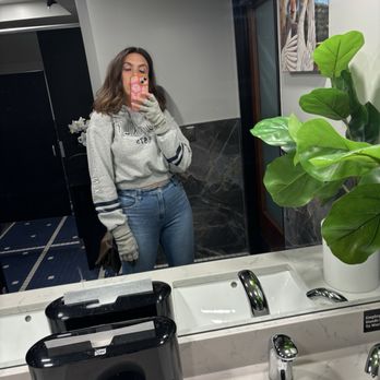 Blue Goose - Bathroom selfie - New American Near Me - St. Clair Shores, Michigan