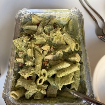 Aroma Pizza & Pasta - Chicken pesto with sun dried tomatoes that I asked to omit. - Pizza Near Me - Lake Forest, California