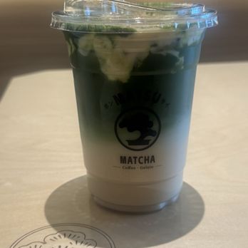 Matsu Matcha - Matcha Banana Pudding Einspanner - Desserts Near Me - Pleasanton, California