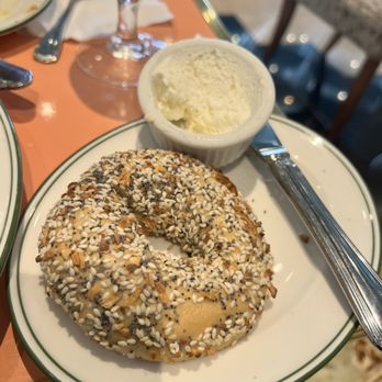 Sadelle's - Whipped Cream cheese & a All seasoned bagel. - Breakfast & Brunch Near Me - Las Vegas, Nevada