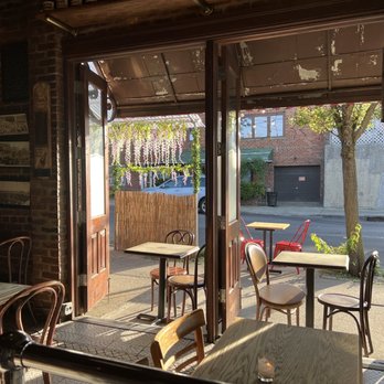 Anyway Cafe - View from bar - Lounges Near Me - Brooklyn, New York