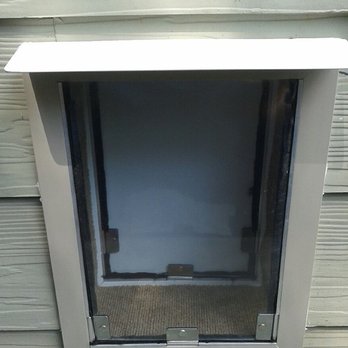 Atlanta Pet Doors - Hale Wall Pet Door on Lap Siding with Raincap - Door Sales/Installation Near Me Atlanta Pet Doors - Hale Wall Pet Door on Lap Siding with Raincap - Door Sales/Installation Near Me