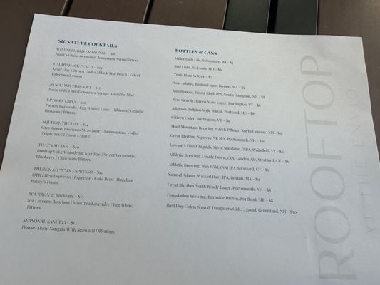 Menu photo 4 Rooftop At The Envio Portsmouth, NH Menu photo 4 Rooftop At The Envio Portsmouth, NH