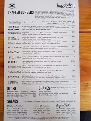Menu photo 8 Hopdoddy Burger Bar Houston, TX Menu photo 8 Hopdoddy Burger Bar Houston, TX