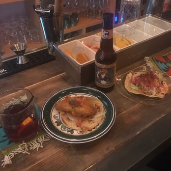 Cocina Chente - 5 seconds before we devoured these Fish (left) and Chimi (dominican burger meat) tacos on the right! - Mexican Near Me - Bronx, New York Cocina Chente - 5 seconds before we devoured these Fish (left) and Chimi (dominican burger meat) tacos on the right! - Mexican Near Me - Bronx, New York