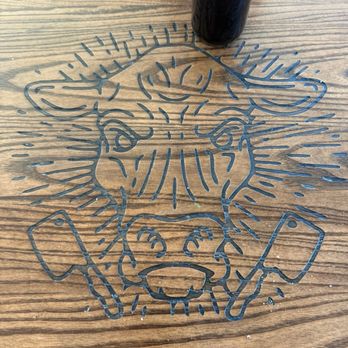 2M Smokehouse BBQ - The tables with the branded logo were adorable! - Barbeque Near Me - San Antonio, Texas 2M Smokehouse BBQ - The tables with the branded logo were adorable! - Barbeque Near Me - San Antonio, Texas