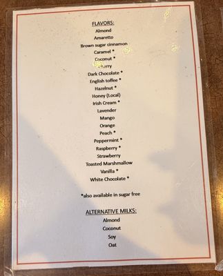 Menu photo 1 Friendly Bean Coffee Kansas City, MO Menu photo 1 Friendly Bean Coffee Kansas City, MO