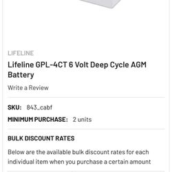 Powerstride Battery - False advertising! I was charged $499 each for 4 batteries!!!!