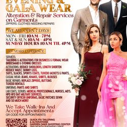 Quick Fix Tailoring Alterations & Tuxedo Rentals - Alterations Houston Parker Location Tailoring Houston Evening Dresses Suit Casual Jeans Shirts Blouses Resizing Alterations