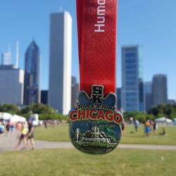Rock 'n' Roll Chicago Half Marathon - 2017 RNR 5K medal