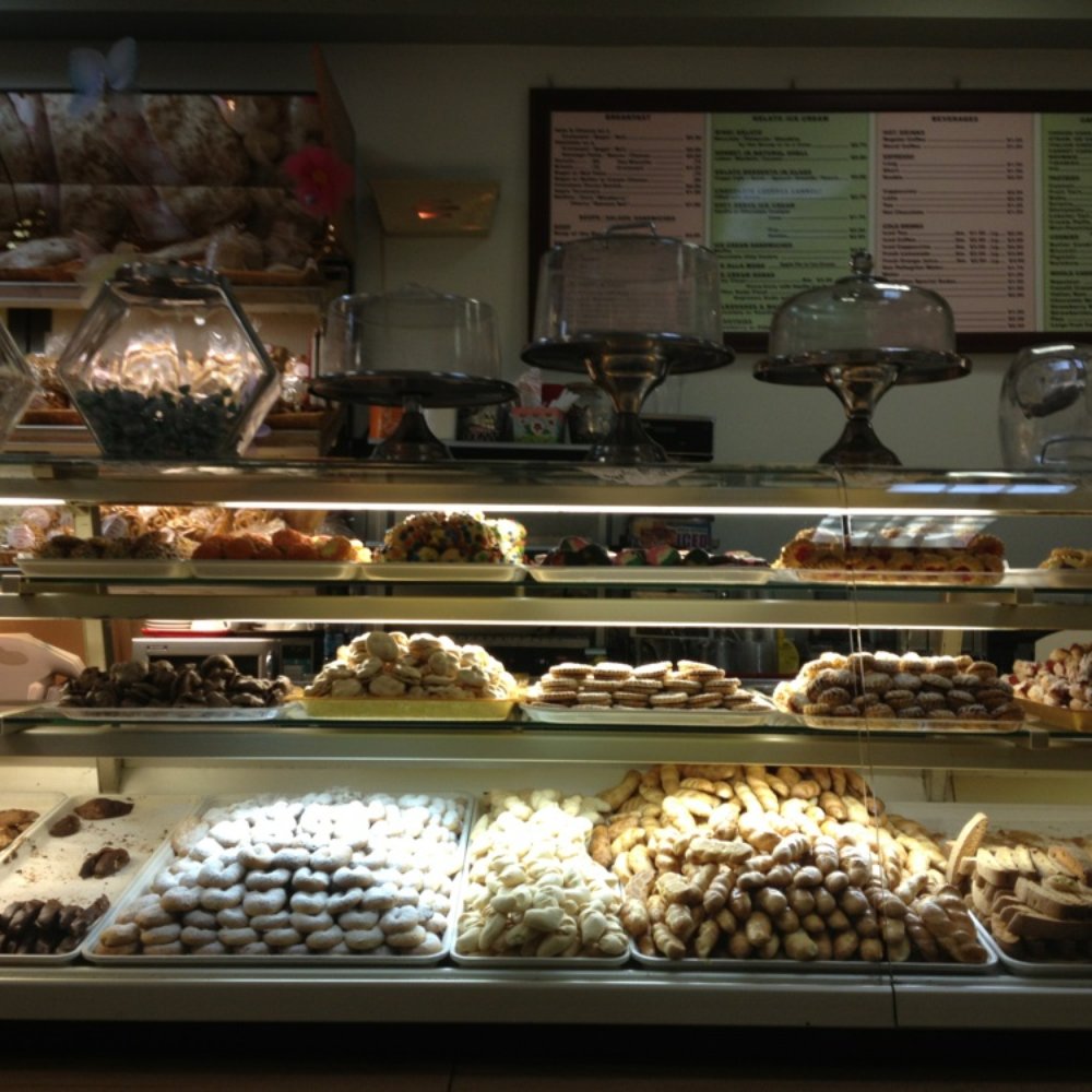 Just a small portion of the massive case full of fresh pastries. Just a small portion of the massive case full of fresh pastries.