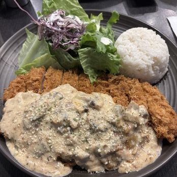 Cotolet Premium Cutlet - Mushroom cream sauce pork loin - Japanese Near Me - Richmond Hill, Ontario