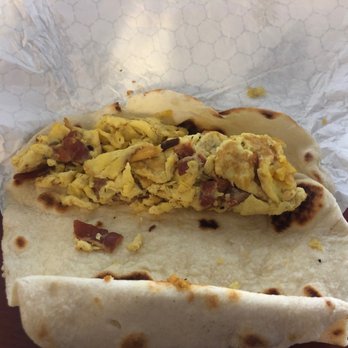 Laredo Taco - a breakfast burrito with eggs and bacon - Mexican Near Me - Platteville, Colorado Laredo Taco - a breakfast burrito with eggs and bacon - Mexican Near Me - Platteville, Colorado