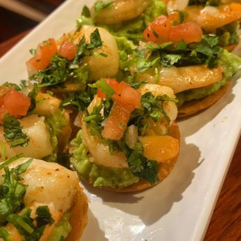 Agave Restaurant & Lounge - Corn chip, guacamole and shrimp - Mexican Near Me - Suffern, New York