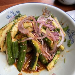 Smash Cucumber Salad