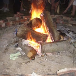 Camp Elmbois - Party campfire pit for large groups