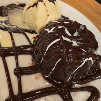 Applebee's Grill + Bar - Molten lava cake with ice cream - American Near Me - Watsonville, California Applebee's Grill + Bar - Molten lava cake with ice cream - American Near Me - Watsonville, California