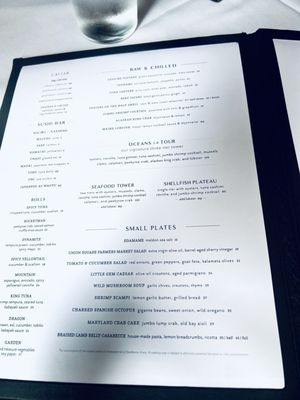 Menu photo 6 Oceans New York New York, NY Menu photo 6 Oceans New York New York, NY