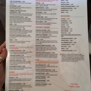 Egg House Cafe - Lunch menu - Breakfast & Brunch Near Me - Denton, Texas