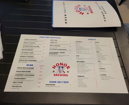 Menu photo 8 Honor Brewing Sterling, VA Menu photo 8 Honor Brewing Sterling, VA