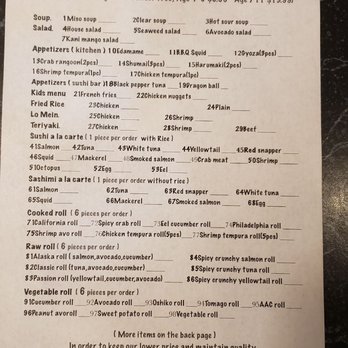 Sushi Club - All you can eat menu - Sushi Bars Near Me - Fishers, Indiana Sushi Club - All you can eat menu - Sushi Bars Near Me - Fishers, Indiana