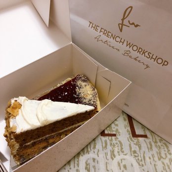 The French Workshop - Carrot Cake and Creme Brûlée Cheesecake - Bakeries Near Me - Bayside, New York