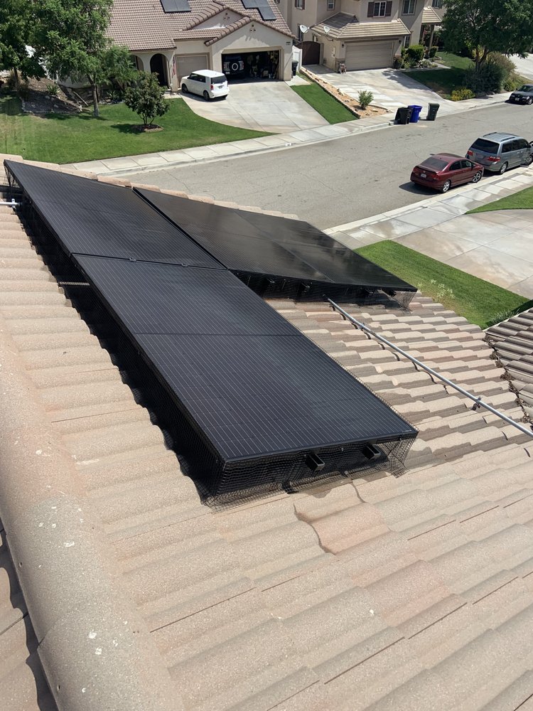 Slide of Roof Doctor Solar Panel Cleaning