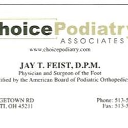 Feist Jay T DPM