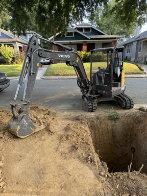 Degan Plumbing & Excavating Logo