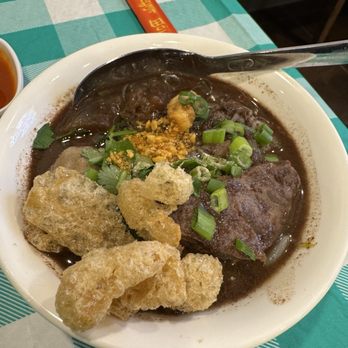 Larb Zaab - Thai-ny boat noodle (beef) - Salad Near Me - Quincy, Massachusetts