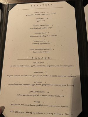 Menu photo 7 Indigo Crow Corrales, NM
