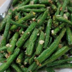 Newport Seafood Restaurant - Garlic string beans