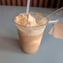 Root beer float