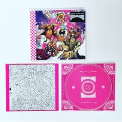 Copycats Media - Flatbush Zombies "3001: A Laced Odyssey", 4 panel digipak on 20pt stock with a glued in booklet.
