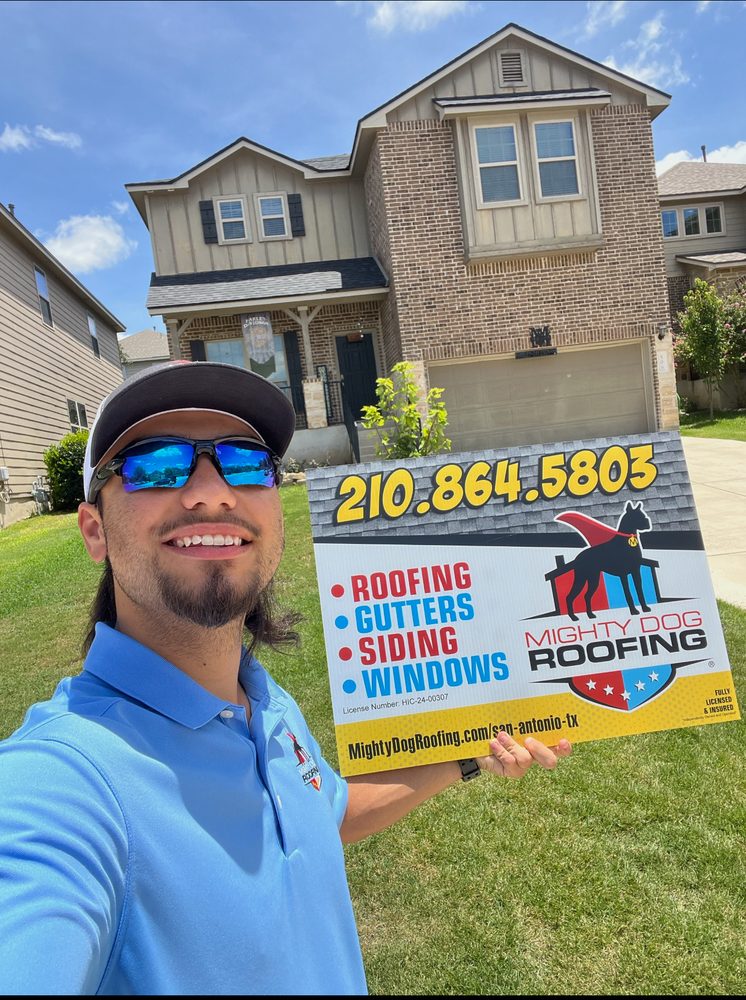 Slide of Mighty Dog Roofing of San Antonio